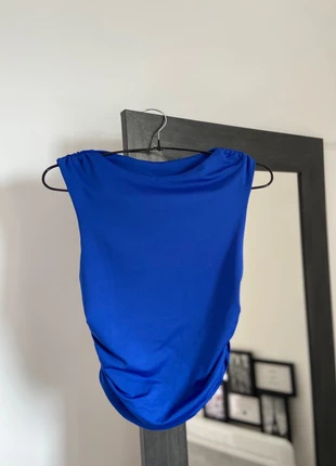 Top bleu shein, marke: Shein, zustand: Neu, mit Etikett, größe: S / 36 / 8, 3,50 €, 4,38 € inklusive Vinted-Käuferschutz