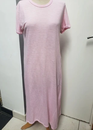 Chemise de nuit vintage lignée rose et blanc en bel état, marque: Vintage, état: Bon état, taille: XL / 42 / 14, 5,00 €, 5,95 € Protection acheteurs (Pro) incluse