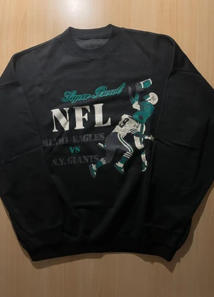 NFL Super Bowl Vintage Sweatshirt – Eagles vs Giants – 1990s, brand: Vintage Dressing, condizioni: Nuovo senza cartellino, taglia: L, €35.00, €37.45 include la Protezione acquisti