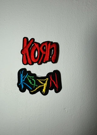 Lot de patchs/écussons thermocollants brodés Korn, brand: Korn, condition: New, €5.00, €5.95 includes Buyer Protection