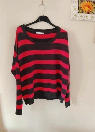 👒ONLY Taille 40 Pull loose gris foncé et fushia👒, merk: ONLY, staat: Heel goed, maat: L / 40 / 12, € 6,00, € 7,00 inclusief Kopersbescherming