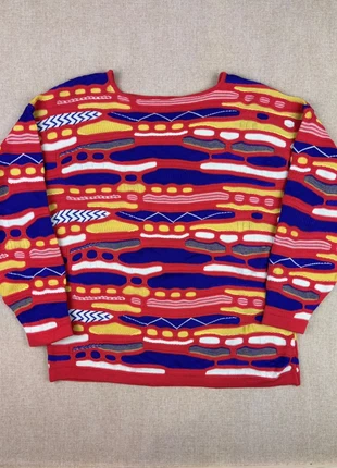 Pull Coogi Style vintage 3D cosby 90s knit biggie M #62, marca: Vintage Dressing, estado: Muy bueno, tamaño: M / 38 / 10, 69,00 €, 73,15 € Protección al comprador incluida