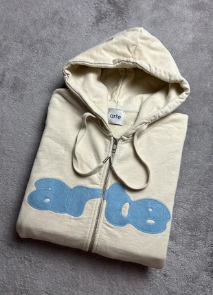 Veste/zip/veste zippé Arte beige broderie avant bleu clair taille S, brand: Arte, condition: Very good, size: S, €75.00, €79.45 includes Buyer Protection