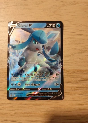 Carte pokémon Givrali V swsh, marke: Pokémon, zustand: Sehr gut, 2,00 €, 2,80 € inklusive Vinted-Käuferschutz
