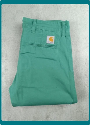 Pantalon Chino Sid Pant Carhartt Vert Homme Taille W29 #009, merk: Carhartt, staat: Goed, maat: W29 | FR 38, € 15,00, € 16,45 inclusief Kopersbescherming Pro
