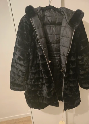Jolie doudoune réversible en fausse fourrure, marque: fashion genius, état: Très bon état, taille: L / 40 / 12, 37,00 €, 39,55 € Protection acheteurs incluse