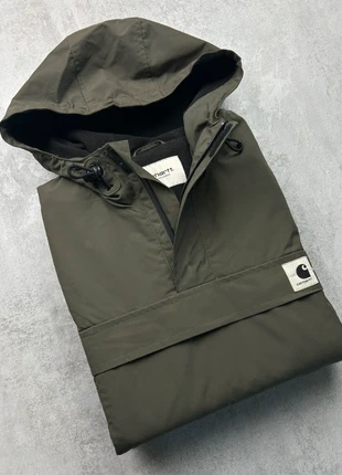 Veste imperméable kaki Carhartt rembourré logo brodé - Taille XS, marque: Carhartt, état: Très bon état, taille: XS, 55,00 €, 58,45 € Protection acheteurs incluse