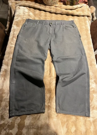 Jean Carhartt gris coupe large – workwear durable homme, brand: Carhartt, condition: Very good, size: One size, €23.49, €25.36 includes Buyer Protection