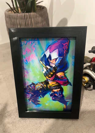 Cadre Jinx / league of legends / arcane, brand: League of Legends, condition: Very good, €6.00, €7.00 includes Buyer Protection Pro