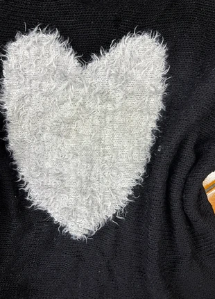 Maglioncino con Cuoricino in Peluche M - Made in Italy, Molto Carino, brand: Vintage Dressing, condizioni: Ottime, taglia: M / IT 42 / EU 38, €5.00, €5.95 include la Protezione acquisti