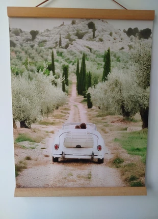 Affiche poster paysage printemps provence, staat: Heel goed, € 8,00, € 9,10 inclusief Kopersbescherming Pro