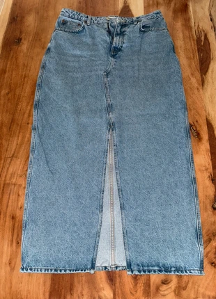 Jupe Jean Mango, marque: Mango, état: Très bon état, taille: L / 40 / 12, 5,00 €, 5,95 € Protection acheteurs incluse