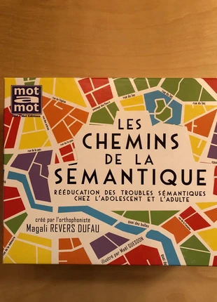 🧠 Les chemins de la sémantique - Rééducation des troubles sémantiques chez l'adolescent et l'adulte, marque: Mot à Mot éditions, état: Neuf sans étiquette, 45,00 €, 47,95 € Protection acheteurs incluse