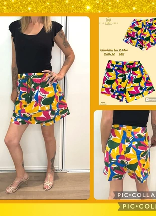 💛 Gambettes Box X icone– Short imprimé – Taille M SOLDÉ -30% 💛, marque: Gambettes Box, état: Très bon état, taille: M / 38 / 10, 9,80 €, 10,99 € Protection acheteurs (Pro) incluse