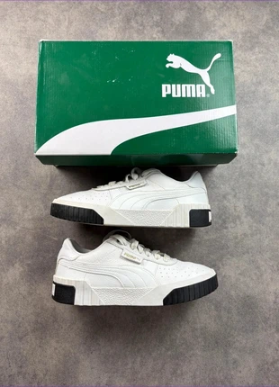 Sneakers basket puma Cali femme/ blanche et noire/ cuir /taille 37, brand: Puma, condition: Very good, size: 37, €25.00, €26.95 includes Buyer Protection