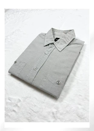 Chemise Hugo Boss grise deux poches homme taille M coton très bon état, marque: Hugo Boss, état: Très bon état, taille: M, 16,00 €, 17,50 € Protection acheteurs (Pro) incluse