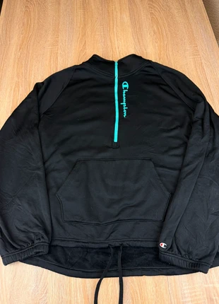 sweat champion col 1/2 zip / noir / taille XXL homme, merk: Champion, staat: Heel goed, maat: XXL, € 12,00, € 13,30 inclusief Kopersbescherming