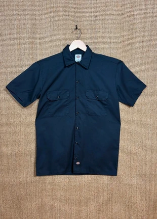 Chemise Dickies bleu marine 574 short sleeve workwear shirt vintage USA 2000s S mixte #0753, brand: Dickies, condition: Very good, size: S, €27.67, €29.75 includes Buyer Protection Pro