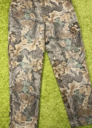 Spartan – Pantalon cargo camouflage Realtree – 50 % coton / 50 % polyester – Taille W34 (FR 44), marque: Spartan, état: Très bon état, taille: W35 | FR 44, 23,00 €, 24,85 € Protection acheteurs incluse