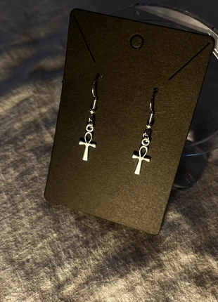Ankh Kreuz Ohrringe, merk: Sonstiges, staat: Nieuw zonder prijskaartje, € 4,00, € 4,90 inclusief Kopersbescherming
