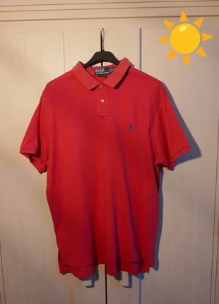 Polo Ralph Lauren rouge – Taille XL, marca: Polo Ralph Lauren, estado: Muito bom, tamanho: XL, €22.00, €23.80 inclui Proteção do Comprador