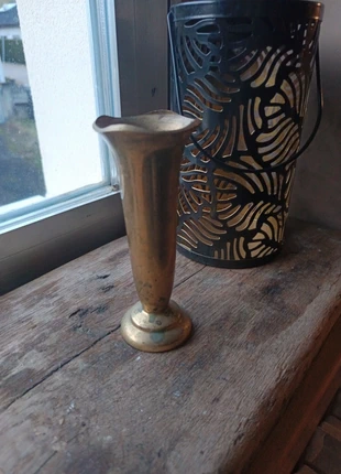 Petit vase doré en alliage cuivre, marque: Vintage Love, état: Très bon état, 8,00 €, 9,10 € Protection acheteurs incluse