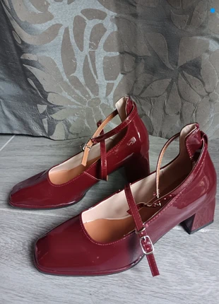 babies vernies bordeaux taille 38 talon 5 cm, brand: Boutique indépendante, condition: Very good, size: 38, €25.00, €26.95 includes Buyer Protection
