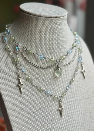 Rhinestone necklace, staat: Nieuw met prijskaartje, € 28,00, € 30,10 inclusief Kopersbescherming
