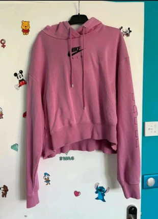 Sweat à capuche coupe courte Nike rose M, marque: Nike, état: Très bon état, taille: M / 38 / 10, 12,00 €, 13,30 € Protection acheteurs incluse