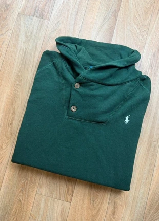 Pull col à bouton col cheminé Ralph Lauren vert foncé taille XS, marque: Ralph Lauren, état: Très bon état, taille: XS, 25,00 €, 26,95 € Protection acheteurs (Pro) incluse