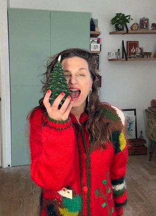 Wonderful vintage mohair cardigan, marque: Vintage, état: Très bon état, taille: M / 38 / 10, 89,00 €, 94,15 € Protection acheteurs incluse