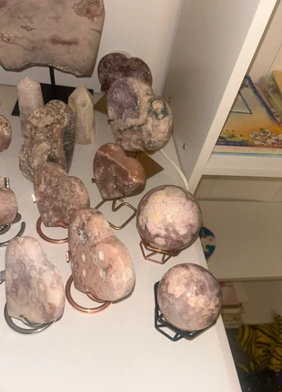 Roze amethisten ( vraag naar de prijs ), merk: Crystal, staat: Heel goed, € 55,00, € 58,45 inclusief Kopersbescherming