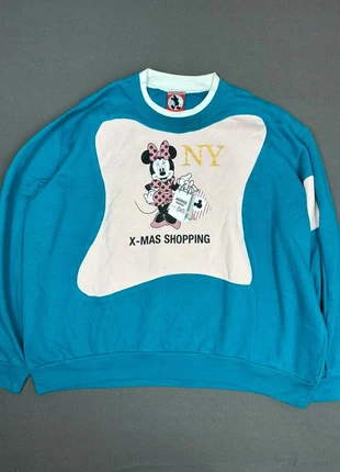 Disney Minnie Mouse Reworked Sweater Blue/Rose L, marque: Disney, état: Très bon état, taille: L / 40 / 12, 4,90 €, 5,85 € Protection acheteurs (Pro) incluse