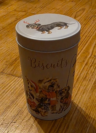 Boîte métallique cylindrique Chiens - Wrendale Designs, merk: Wrendale Designs, staat: Nieuw met prijskaartje, € 8,00, € 9,10 inclusief Kopersbescherming