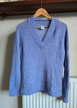 ICHI / V-Neck Sweater | XS | Soft Lilac Purple, brand: ICHI, condition: Very good, size: XS / 34 / 6, €15.00, €16.45 includes Buyer Protection