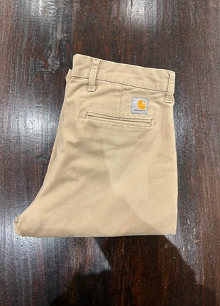 Carharrt chino beige, marque: Carhartt, état: Bon état, taille: W34 | FR 44, 25,00 €, 26,95 € Protection acheteurs incluse