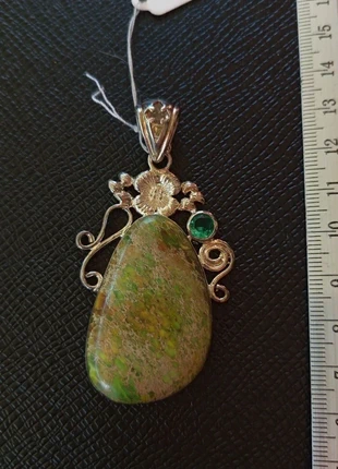 Colgante Unakita Plata Sello 925, estado: Muy bueno, 5,50 €, 6,48 € Protección al comprador incluida