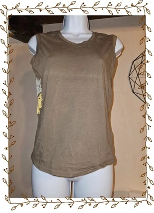 Débardeur Columbia T.S (M) Kaki/Taupe | Motif Fleur Côté | Randonnée, marca: Columbia, estado: Bueno, tamaño: M / 38 / 10, 3,00 €, 3,85 € Protección al comprador Pro incluida