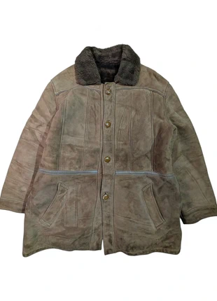 Vintage Montone Shearling Jacket made in Italy - Brown L, brand: Shearling, condizioni: Ottime, taglia: L, €50.00, €53.20 include la Protezione acquisti Pro