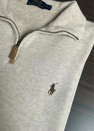 Pull Ralph Lauren Half Zip 1/4 Zip col camionneur Beige logo brodé / Taille M, marque: Ralph Lauren, état: Très bon état, taille: M, 60,00 €, 63,70 € Protection acheteurs incluse