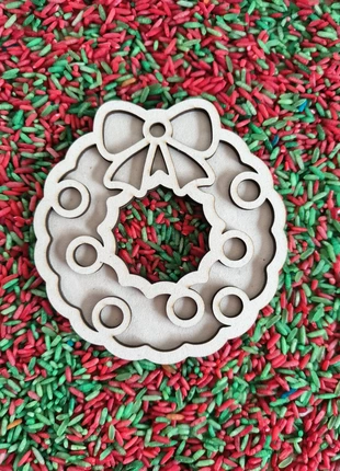 Houten vulvorm kerstkrans, marque: Sensory, état: Neuf avec étiquette, taille: Taille unique, 3,50 €, 4,38 € Protection acheteurs incluse