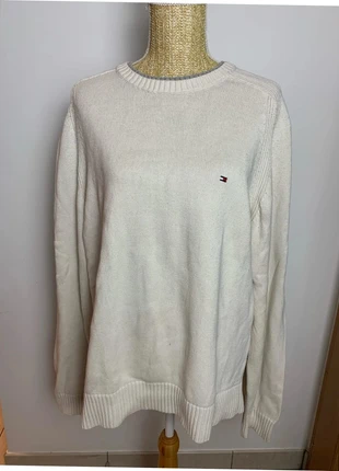 Pull COl Rond Crème Tommy Hilfiger - taille XL Homme, brand: Tommy Hilfiger, condition: Very good, size: XL, €10.00, €11.20 includes Buyer Protection Pro