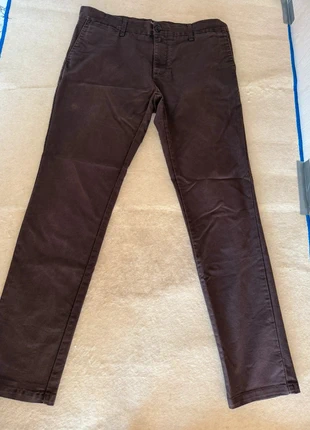 Pantalon Carhartt WIP Sid Pant marron foncé – Taille US 36 x 34. #524, marca: Carhartt, estado: Muito bom, tamanho: XL, €45.00, €47.95 inclui Proteção do Comprador Pro