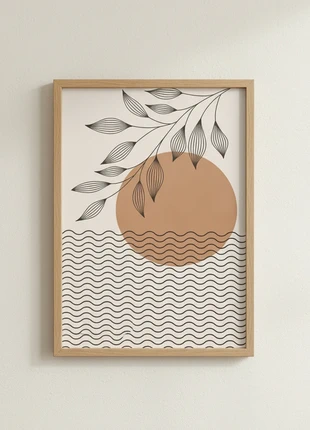 Bohemian canvas poster 30x40cm, merk: NO LABEL, staat: Nieuw met prijskaartje, € 15,00, € 16,45 inclusief Kopersbescherming