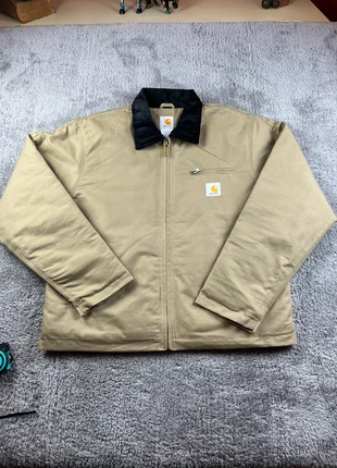 Veste Carhartt Beige Sable Homme Detroit Jacket – Workwear Streetwear – Taille L – VBDJL, marca: Carhartt, estado: Novo sem etiquetas, tamanho: L, €49.00, €52.15 inclui Proteção do Comprador Pro