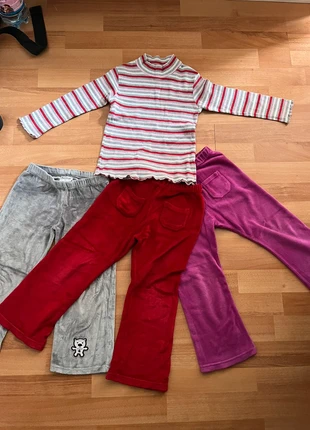 Set di tute e magliette bambina, brand: Impidimpi, condizioni: Ottime, taglia: 4 anni / 104 cm, €5.00, €5.95 include la Protezione acquisti