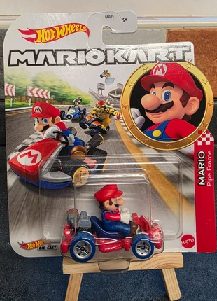 Hot Wheels Mario Kart - Mario Pipe Frame Die-Cast Toy Car - NEW, brand: Hot Wheels, condition: New with tags, size: One size, £9.00, £10.02 includes Buyer Protection