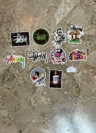 10 stickers adesivi stussy autocollant, brand: Stüssy, condizioni: Nuovo senza cartellino, €3.50, €4.38 include la Protezione acquisti