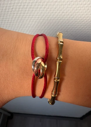 Rode band armband, merk: Trendy, staat: Nieuw met prijskaartje, € 7,00, € 8,05 inclusief Kopersbescherming