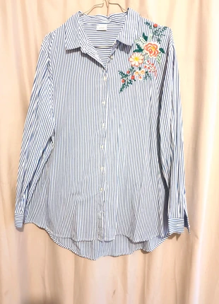 Chemise rayée Pimkie, marque: Pimkie, état: Très bon état, taille: L / 40 / 12, 3,00 €, 3,85 € Protection acheteurs incluse